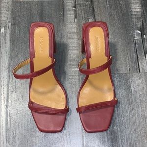 Jaggar strappy heels - worn once